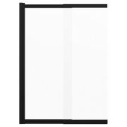 Шторка на ванну 100х140 (раздвижная) стекло прозрачное, 5 мм Azario MERRIT AZ-NF6122