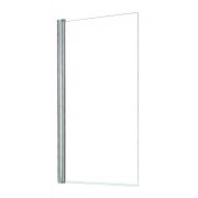 Шторка на ванну  80х140 стекло прозрачное, 6 мм. Azario MERRIT AZ-NF6211-1