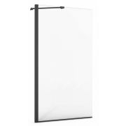 Душевая шторка Azario MERRIT AZ-NF6310-1 800*1400 мм стекло прозрачное, 6 мм.Easy Clean профиль ЧЕРН