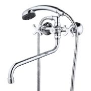 Смеситель для ванны GAPPO G2243 (керам. душ)