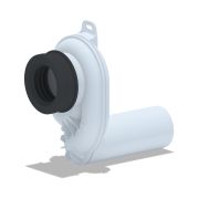 Сифон для писсуара горизонтальный U0605 АНИ пласт