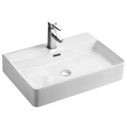 Умывальник накладной Azario 60х42х13 фаянс, цвет Белый AZ2173SP