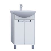 Тумба БЕККА 50 1A210801ВАС20, раковина SMILE 50 AQUATON 1WH20778
