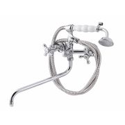 Смеситель для ванны Профсан ПСМ-160-К89 (скошен. корпус)