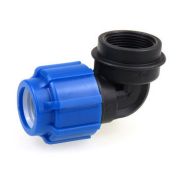 Отвод ПНД с внутр. резьбой  32х1/2