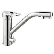 Смеситель для кухни шаровый FRAP F4304 2 в 1 (для фильтра воды)