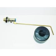 Клапан для унитаза ЛАТУННЫЙ боковая подводка с поплавком