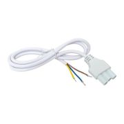 Кабель для подключения светодиодных линейных светильников ДБО-60/120/150 1м 3х0.75 бел. EKF ASC-W-1-LBL