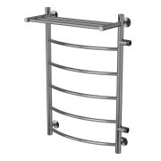 Полотенцесушитель MIXLINE CAPELLA  80х50х50 (1'' НР, 5 перекладин+ПОЛКА, правое подкл) водяной