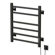 Полотенцесушитель MIXLINE FORTUNE 60х50 (таймер, 323 Вт, 6 перекладин) электрический ГРАФИТ