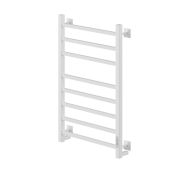 Полотенцесушитель MIXLINE FORTUNE 80х40 (таймер, 372 Вт, 8 перекладин) электрический БЕЛЫЙ