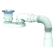 Сифон для душ.поддона 1 1/2*50*40 плоский UNICORN G22