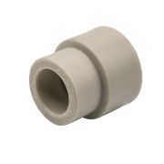 Муфта полипропиленовая переходная ф 25мм х 20мм внутр/внутр серая
