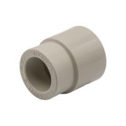 Муфта полипропиленовая переходная ф 32мм х 20мм наружняя/внутрянняя серая