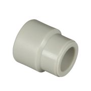Муфта полипропиленовая переходная ф 63мм х 50мм серая