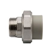 Муфта полипропиленовая разъемная с наружней резьбой ф 32мм х 1