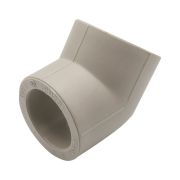 Уголок полипропиленовый ф 25мм х 45 градусов серый