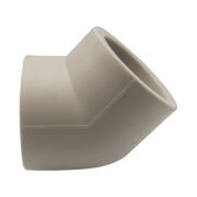 Уголок полипропиленовый ф 40мм х 45 градусов серый