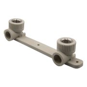 Уголок полипропиленовый комбинированный с внутренней резьбой ф 20мм х 1/2