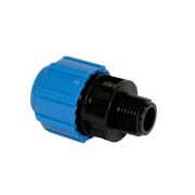 Муфта переход. ПНД с наруж. резьбой 25х1/2