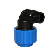 Отвод ПНД с наруж. резьбой  32х1