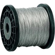 Трос стальной, оцинк сталь в оплетке ПВХ, d=5/6мм