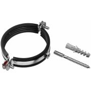 Хомут мет.для крепл.труб с гайкой  4  (107-115)