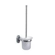 Ершик для унитаза стеклянный настенный HB1910