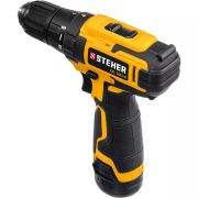 Дрель-шуруповерт STEHER 12В 2 АКБ (2Ач), CD-120-2 кейс