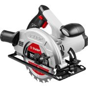 Пила циркуляр. ЗУБР ПД-55, пропил 90°-55мм, 45°-35мм, 165мм, 1300Вт