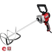 Миксер ЗУБР МР-1100 строительный, 1100Вт, 0-600 об/мин, перемешивание 