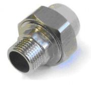 Муфта полипропиленовая разъемная с наружней резьбой ф 20мм х 1