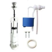 Арматура к смывному бачку шток Уклад хром боковая подв универсальная колонка D40 А 110.56.14.3