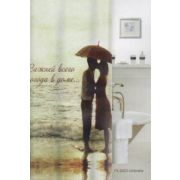 Штора для ванной 180 х 200 Фотопринт Umbrella бежевая YX-2403