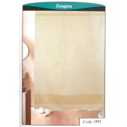 Штора для ванной 170 х 200 100% полиэстер эконом (бежевый фон)