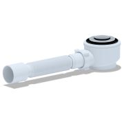 Сифон для душевого поддона 50*40 Сlick-Clackс гофрой 40*50 Ani Е415CL АНИ пласт