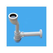 Сифон для писсуара с выходом на 40 и прямой трубой U0104 АНИ пласт