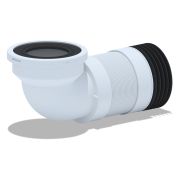 Гофра сливная для унитаза 260/540 90 градусов K729R АНИ пласт (УГЛОВАЯ)