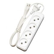 Удлинитель электр. ЭРА 4гн. 3м макс.мощ1500Вт, сеч. 0,75 кв.мм (U-4-3m)