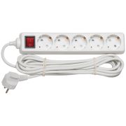 Удлинитель электр.с заземл. выкл 5гн. 3м  ЭРА (U-5es-3m)