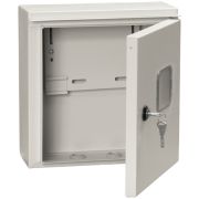 Щиток Бокс МЕТАЛ ЩУ- 1/1-0 IP54 окно 310х300х150 mb54-1