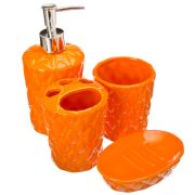 Набор д/ванной 4 пр., керамика, 