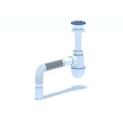 Сифон 1 1/2*40 А0115 Грот с гофрой 40*40х50 АНИ пласт