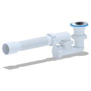 Сифон для душ. поддона 1 1/2*40  Е215 АНИ пласт