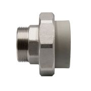 Муфта полипропиленовая разъемная с наружней резьбой ф 50мм х 1 1/2