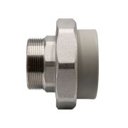 Муфта полипропиленовая разъемная с наружней резьбой ф 63мм х 2