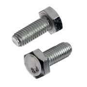 Болт с шестигранной головкой М8х20 DIN 933 класс прочн. 8.8 оцинк. (коробка) (уп.50шт) Tech-Krep/Zitar 105207