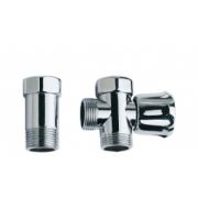 Кран вент. 3-х прох. с удлинителем 3/4