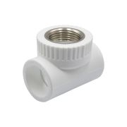 Тройник полипропиленовый комбинированный с внутренней резьбой ф 32мм х 1