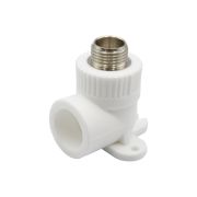 Уголок полипропиленовый комбинированный с наружней резьбой ф 25мм х 1/2